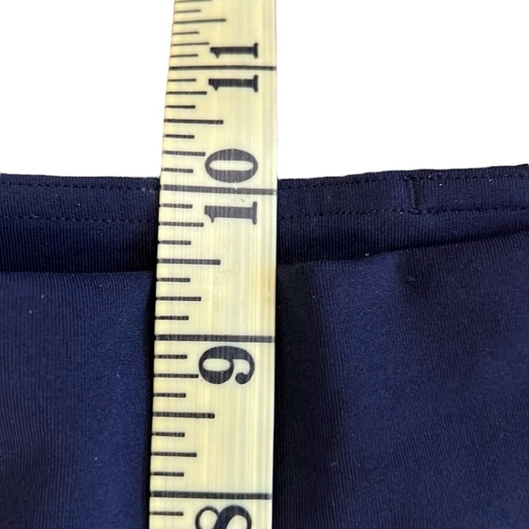 Lululemon Love Knot High Rise Capris Black Hidden Pocket Mesh Panels Size 6 - Picture 7 of 14